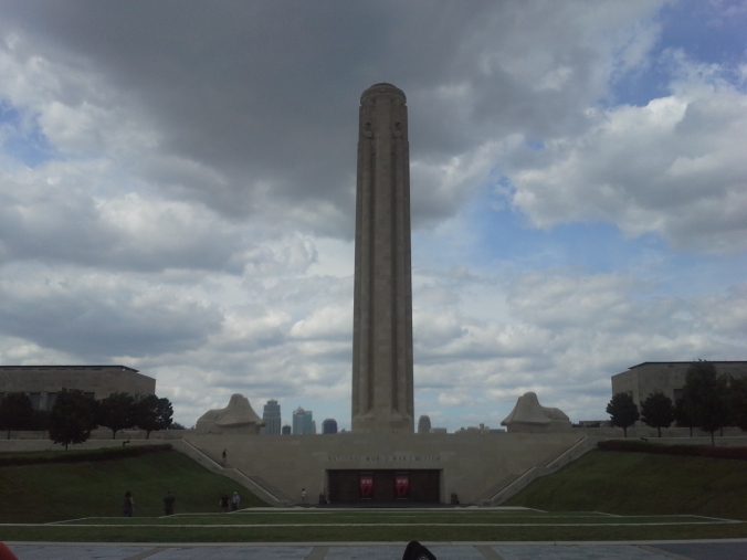 The Liberty Memorial, described by the head architect, was to be "an altar high erected in the skies."