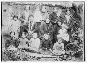 Armenian Widows and Children. LC-DIG-ggbain-21141